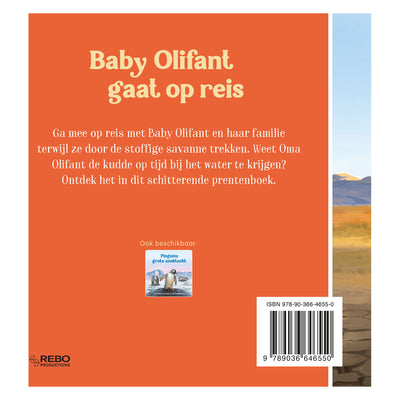 Livre Baby Olifant part en voyage