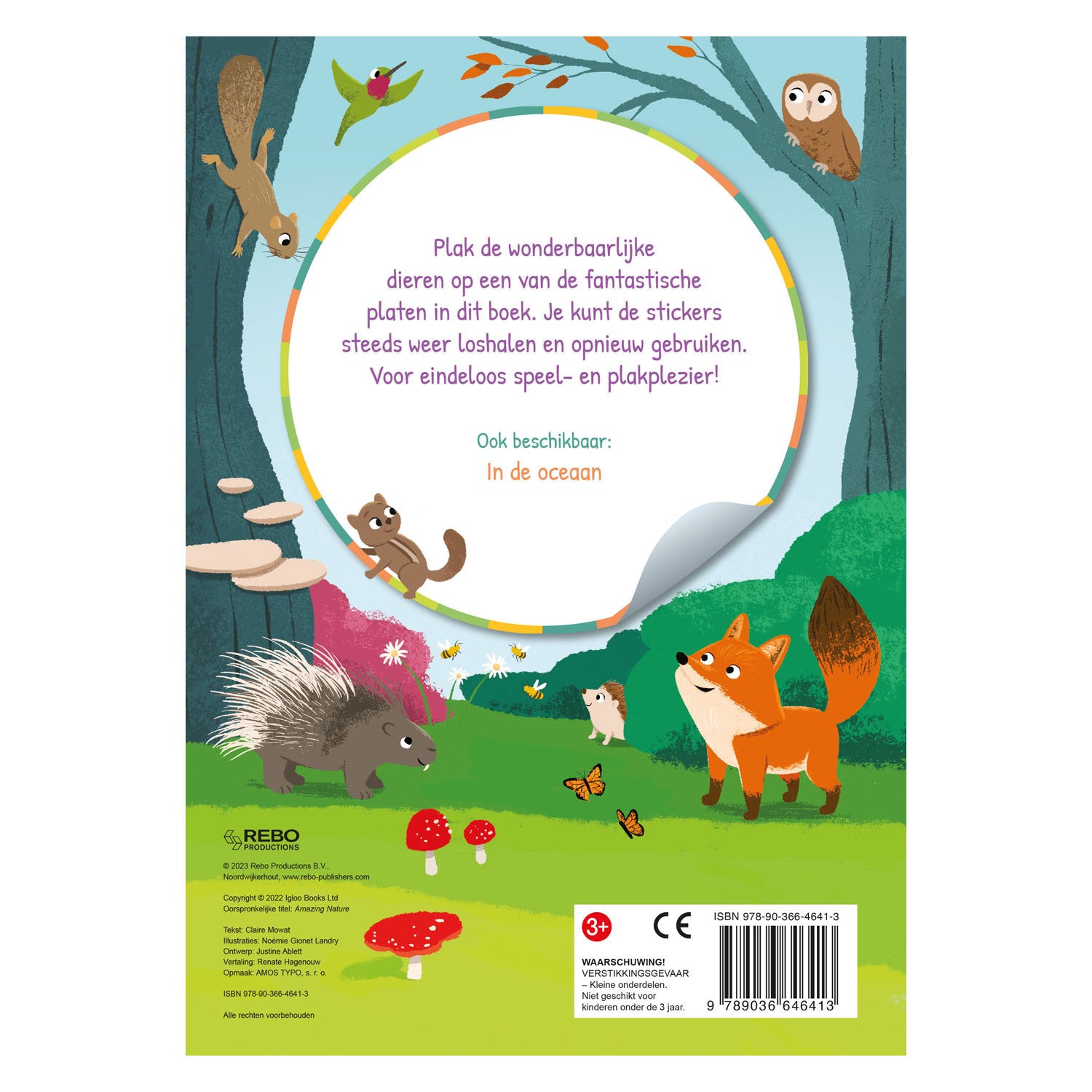 Rebo Publishers dans Nature Superstickers