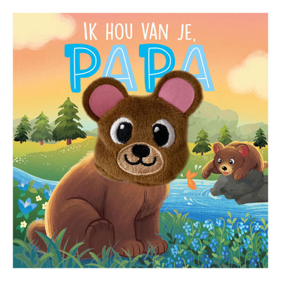 Rebo Publishers Je t'aime, papa Finger Pop Book