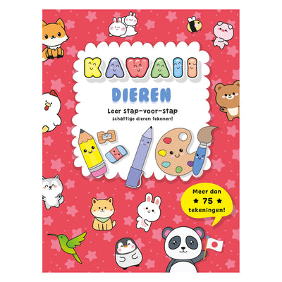 Les éditeurs rebo kawaii animaux apprennent à dessiner étape par étape