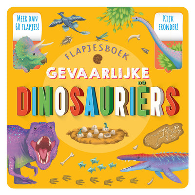 Rebo Publishers Danosaurs dangereux Flapjesboek