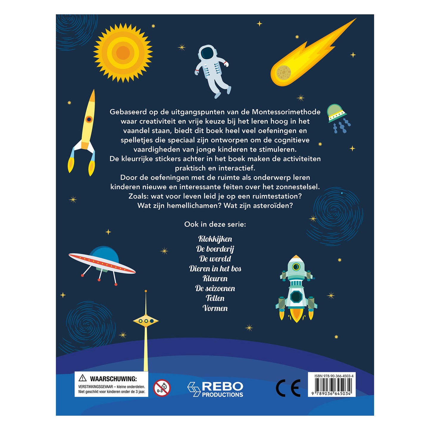 REBO Publishers Space Exercice Book