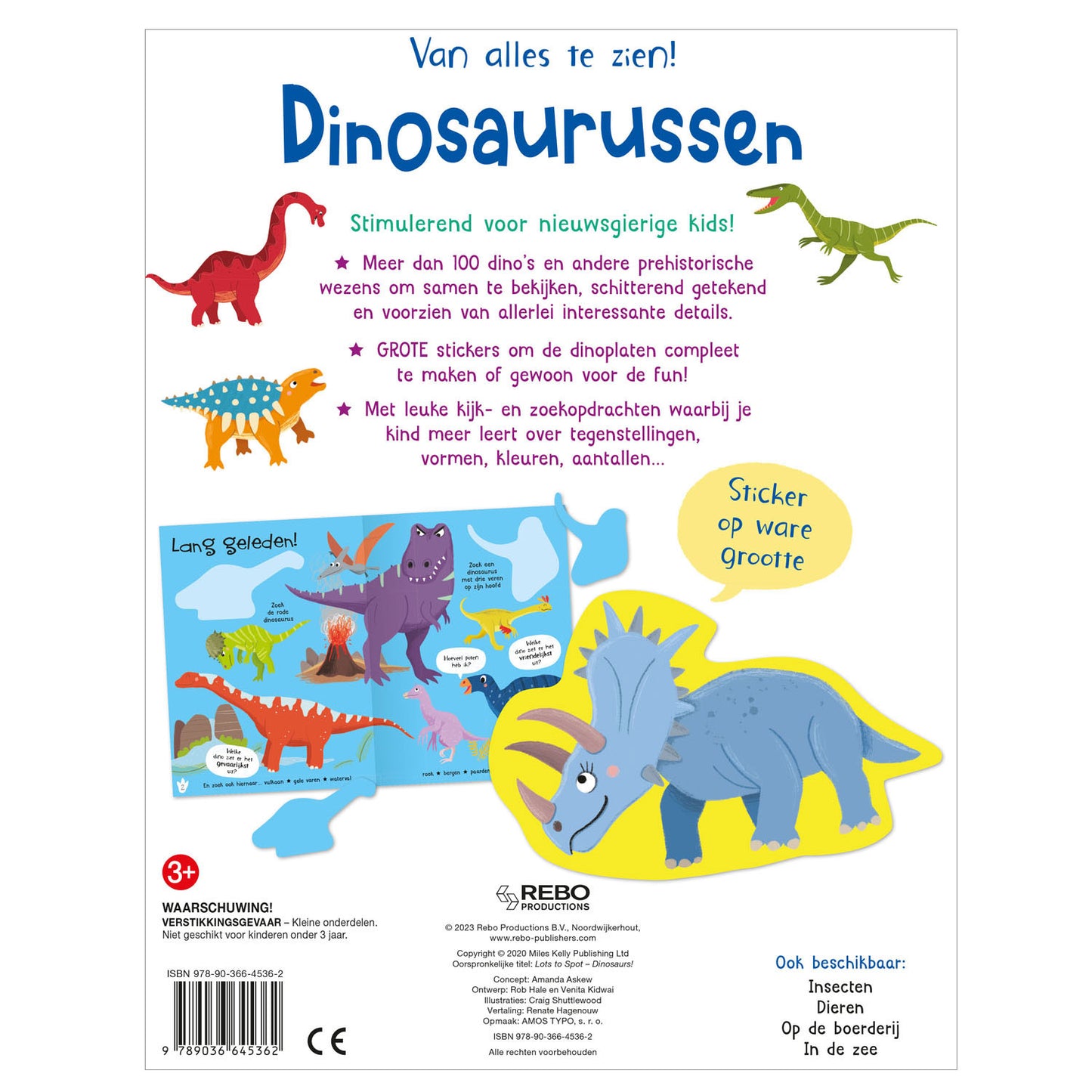 Rebo Publishers Dinosaurs - de tout à voir!