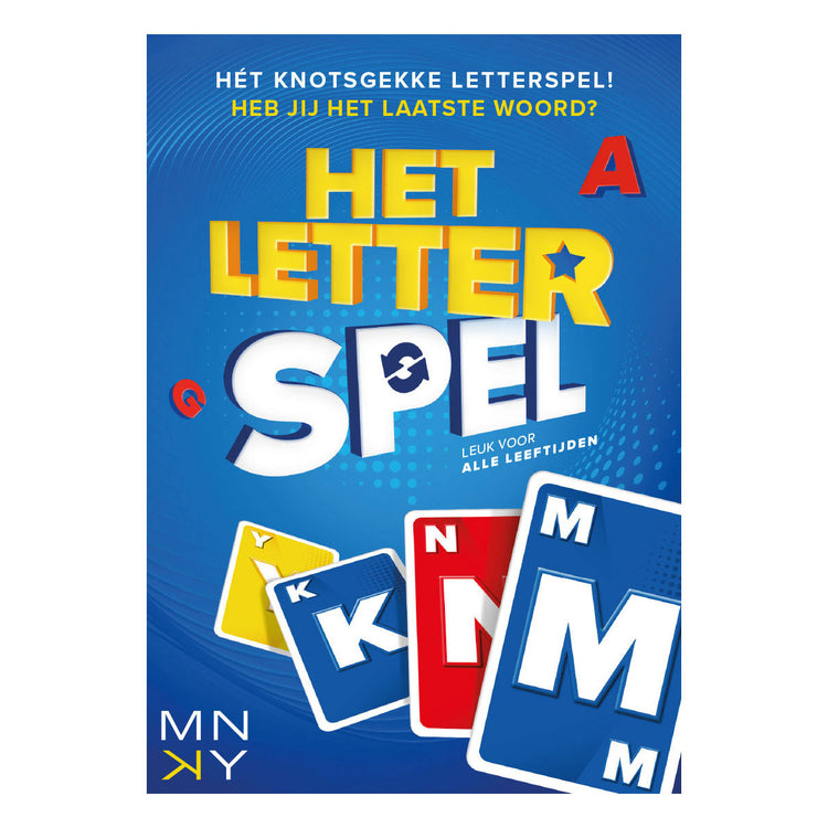 Rebo publishers mnky letterspel kaartspel