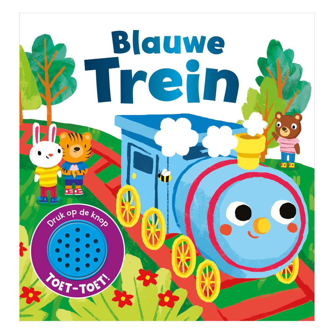 Livre sonore : train bleu. 1+