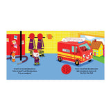 Livre sonore : camion de pompiers rouge. 1+ - afbeelding 2
