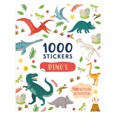 Dinosaures - 1000 autocollants 4+