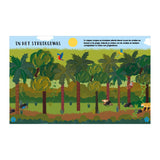 Cahier d'activités jungle des éditeurs Rebo - 1000 autocollants
