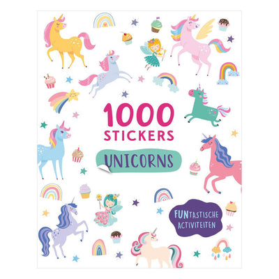 Rebo éditeurs livre d'activités licornes - 1000 autocollants