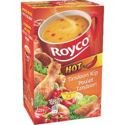 Soupe minute poulet tandoori royco