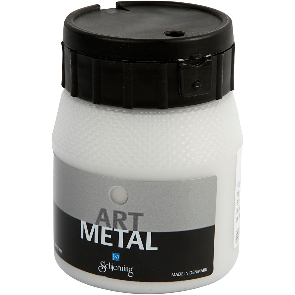 Schjerning hobby peinture métallisée, argent (5110), 250 ml 1 bouteille