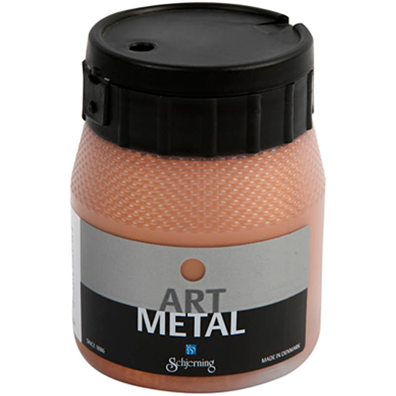Schjerning hobby peinture métallisée, cuivre (5109), 250 ml 1 bouteille