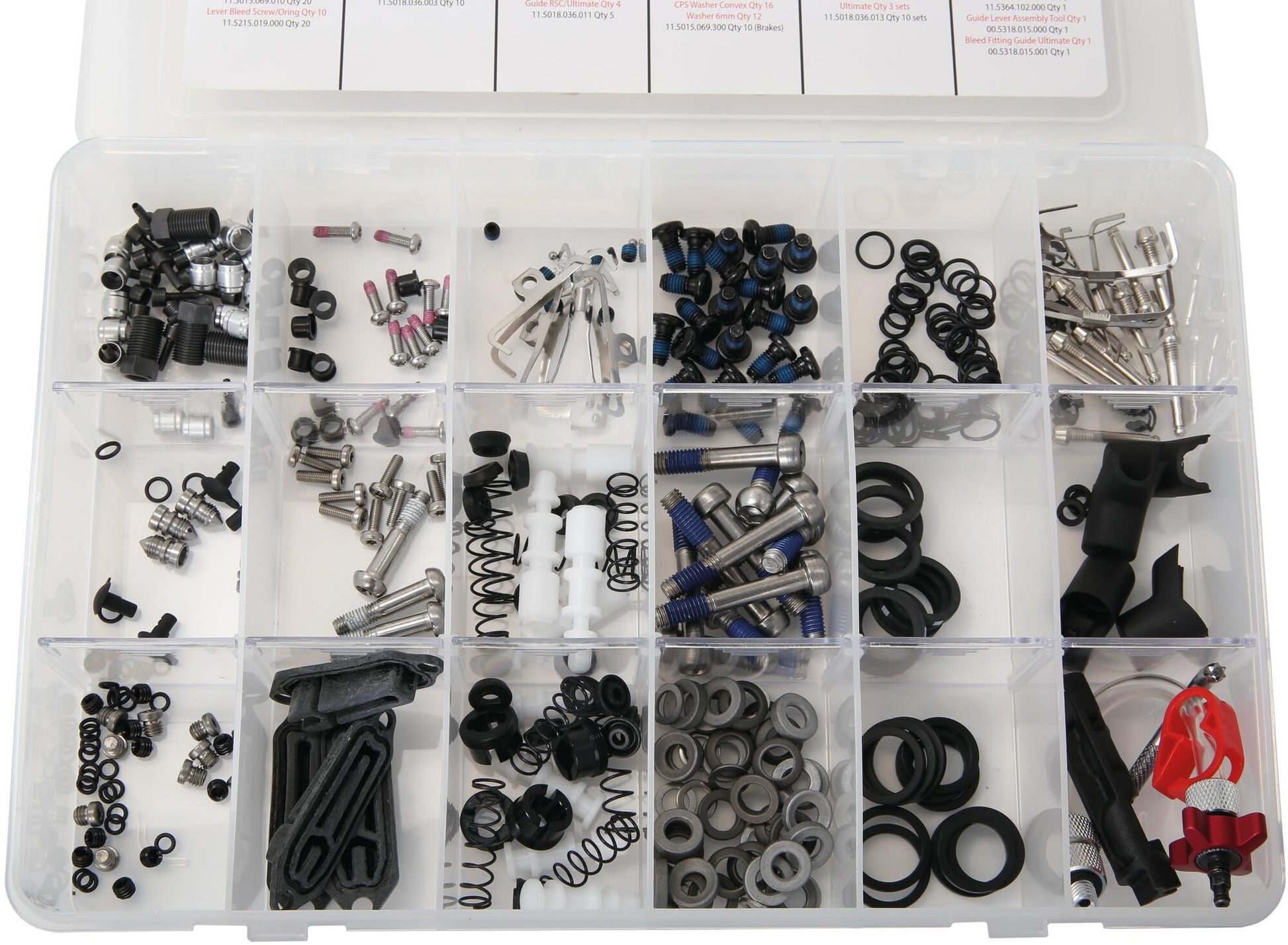 Guide de la boîte de pièce de rechange SRAM f. Frein à disque