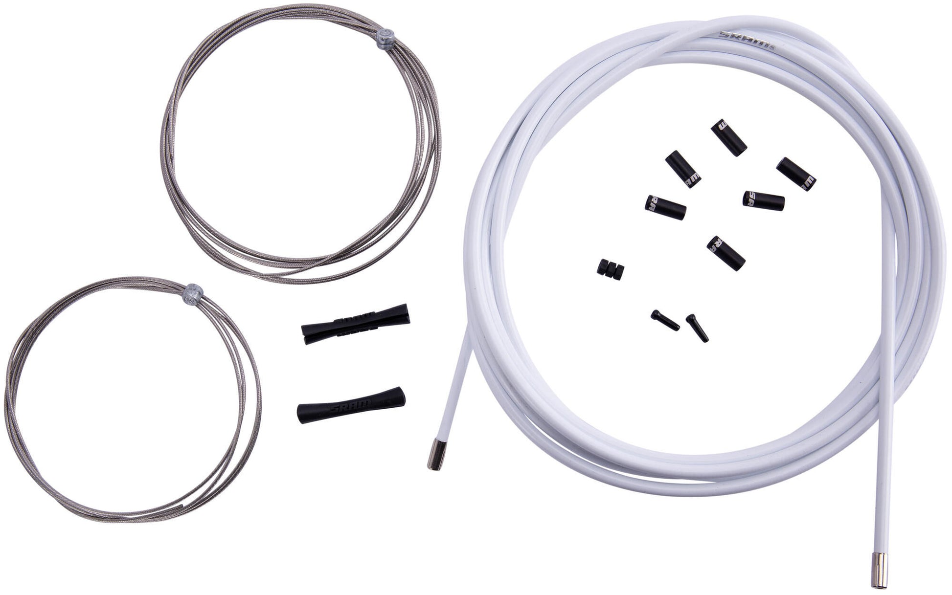 Sram jeu de câbles de frein vtt kit de conduite de frein 1350 2350mm blanc
