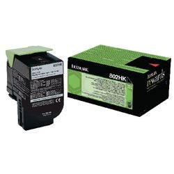 Cartouche de toner Lexmark 80C2HK0 noir