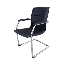 Chaise visiteur realspace baker noir
