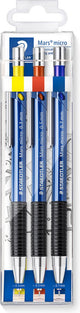 Staedtler - porte-mine mars micro fin - set 0.3-0.5-0.7