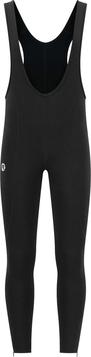 Rogelli core pantalon de cyclisme long hommes avec bretelles - sans chamois - pantalon de cyclisme long - noir - taille xs