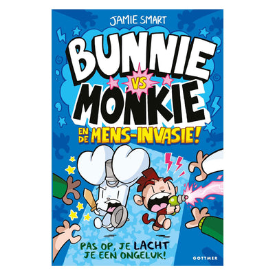 Groupe d'éditeurs Gottmer Bunnie vs Monkie et l'invasion humaine !