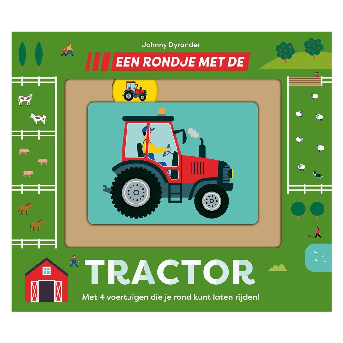 Groupe d'édition Gottmer pour une balade en tracteur
