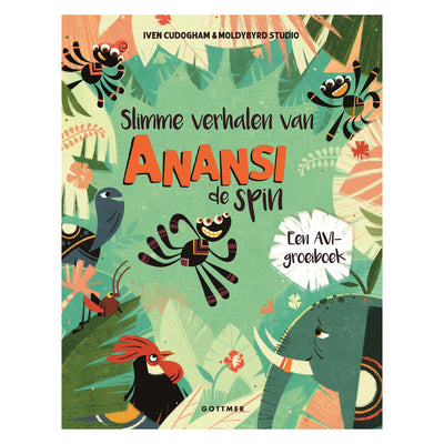 Les éditeurs Gottmer regroupent des histoires intelligentes d'Anansi l'araignée