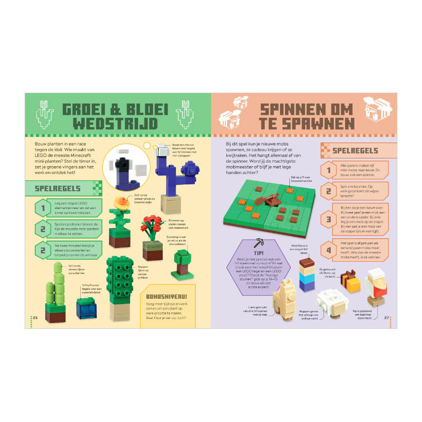 Livre de jeu LEGO Minecraft du groupe d'édition Gottmer