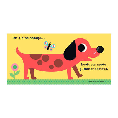 Livre tactile du groupe des éditeurs Gottmer : ce petit chien 1+
