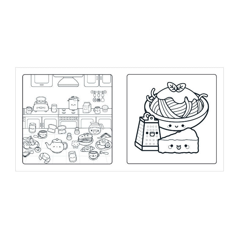 Groupe d'édition Gottmer miam ! livre de coloriage