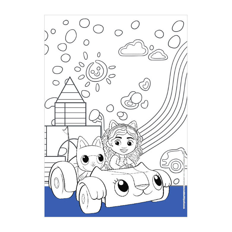Livre de coloriage du groupe des éditeurs Gottmer: coloriez avec Gabby 4+