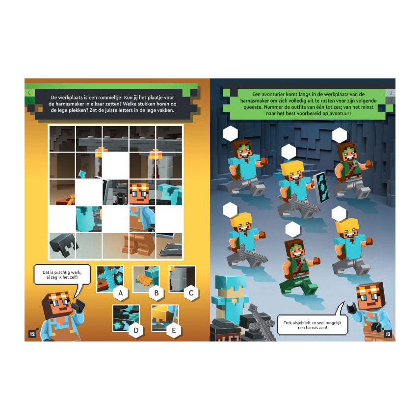 Groupe d'éditeurs Gottmer LEGO Minecraft L'aventure du fabricant d'armures
