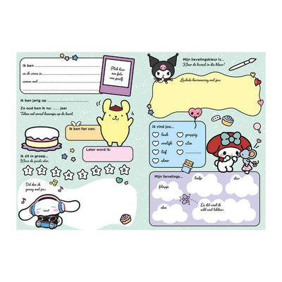 Hello Kitty Cinnamoroll Friends - Livre d'amis
