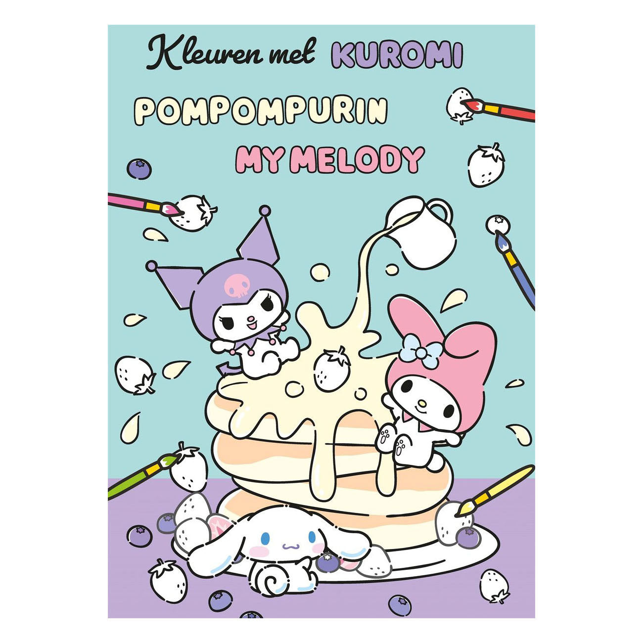 Les éditeurs Gottmer regroupent les couleurs avec kuromi, pompompurin, ma mélodie