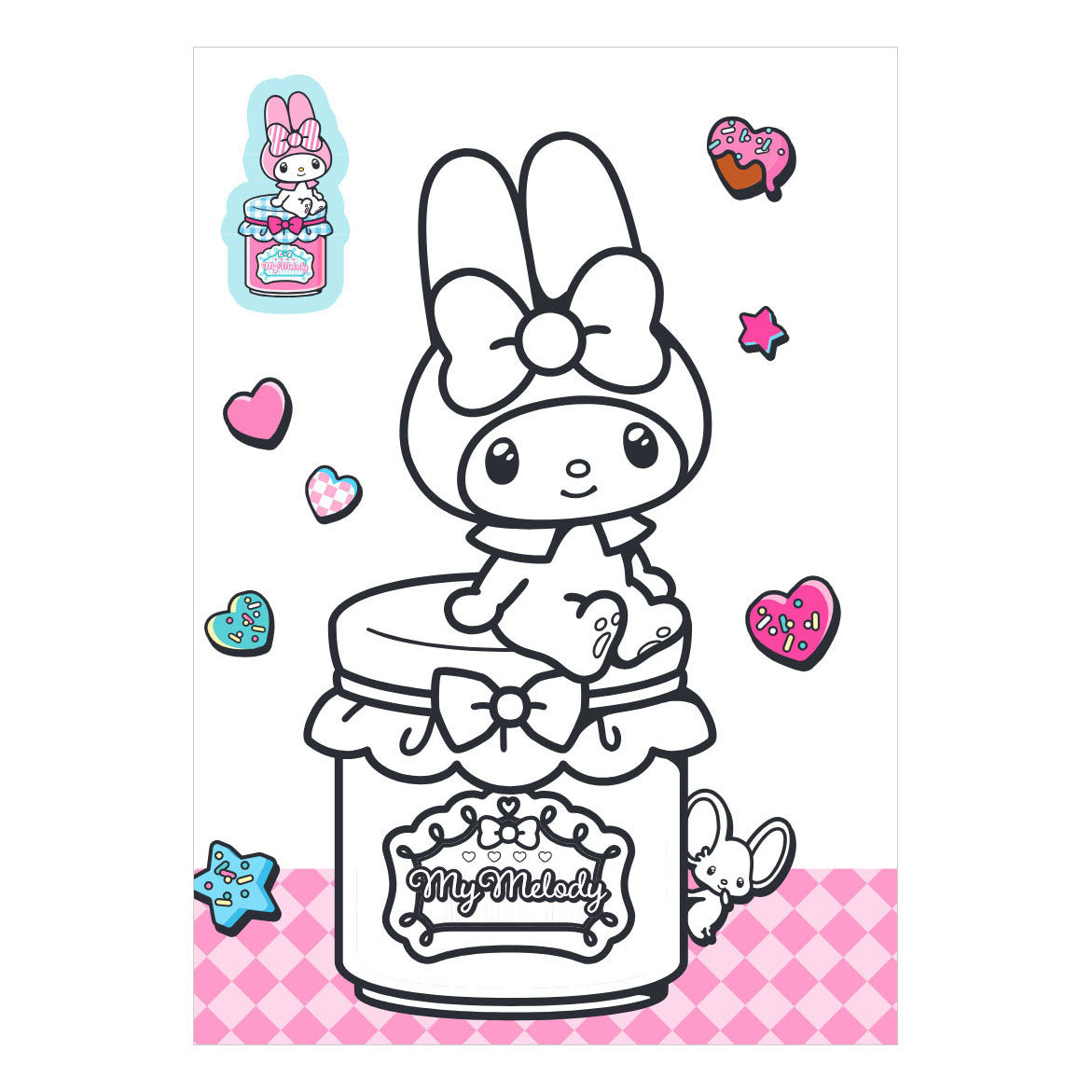 Les éditeurs Gottmer regroupent les couleurs avec kuromi, pompompurin, ma mélodie