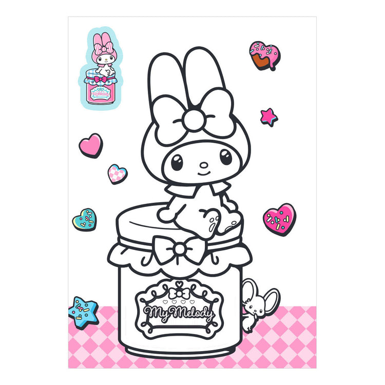 Les éditeurs Gottmer regroupent les couleurs avec kuromi, pompompurin, ma mélodie