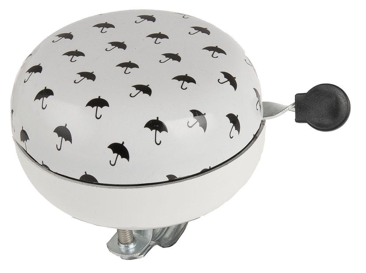 M-Wave Bike Bell Ding-Dong ø80mm parapluie blanc
