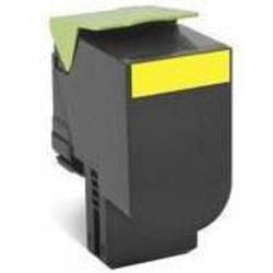 Cartouche de toner Lexmark 80c2xy0 jaune