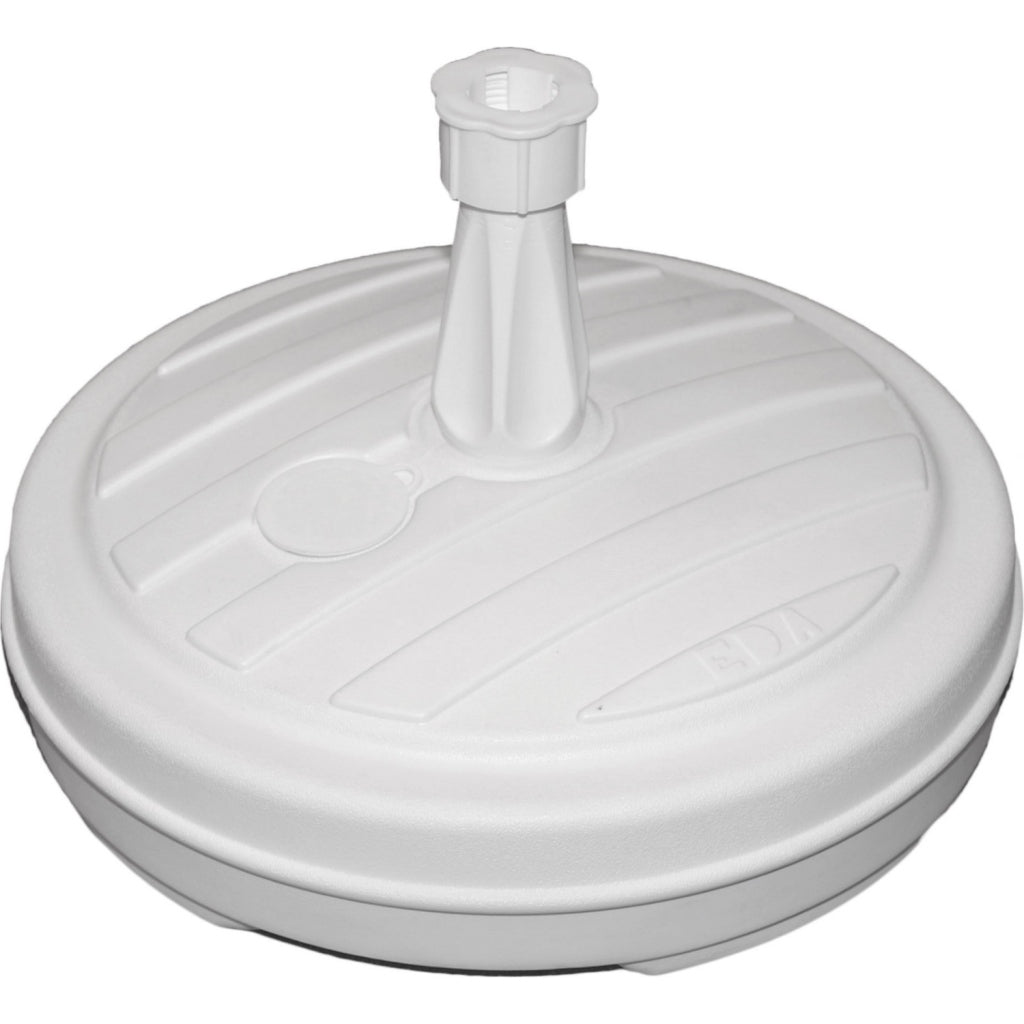 Pied de parasol Eda 13l blanc