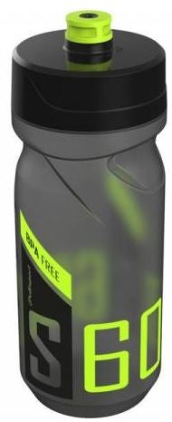 Flacon Polisport avec bouchon à vis s600 - 600 ml - transparent noir noir vert lime