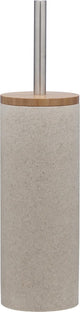 Brosse de toilette Sealskin Grace avec support autoportante - sable