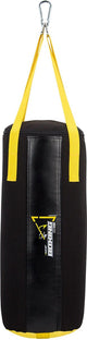 Sac de boxe Avento - 20 kg 100 cm - noir jaune