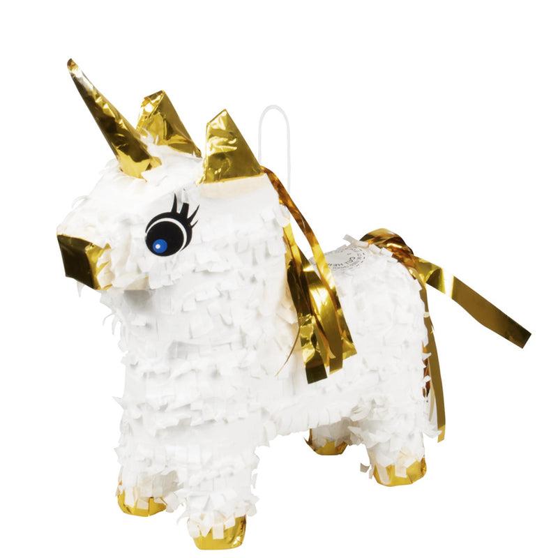 Mini Pinata Unicorn White