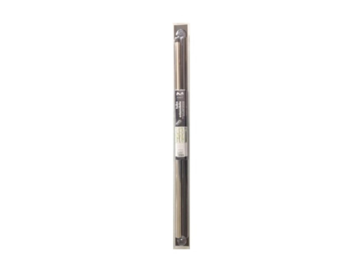 Wicotex tringle de douche tubo 75-135 aluminium
