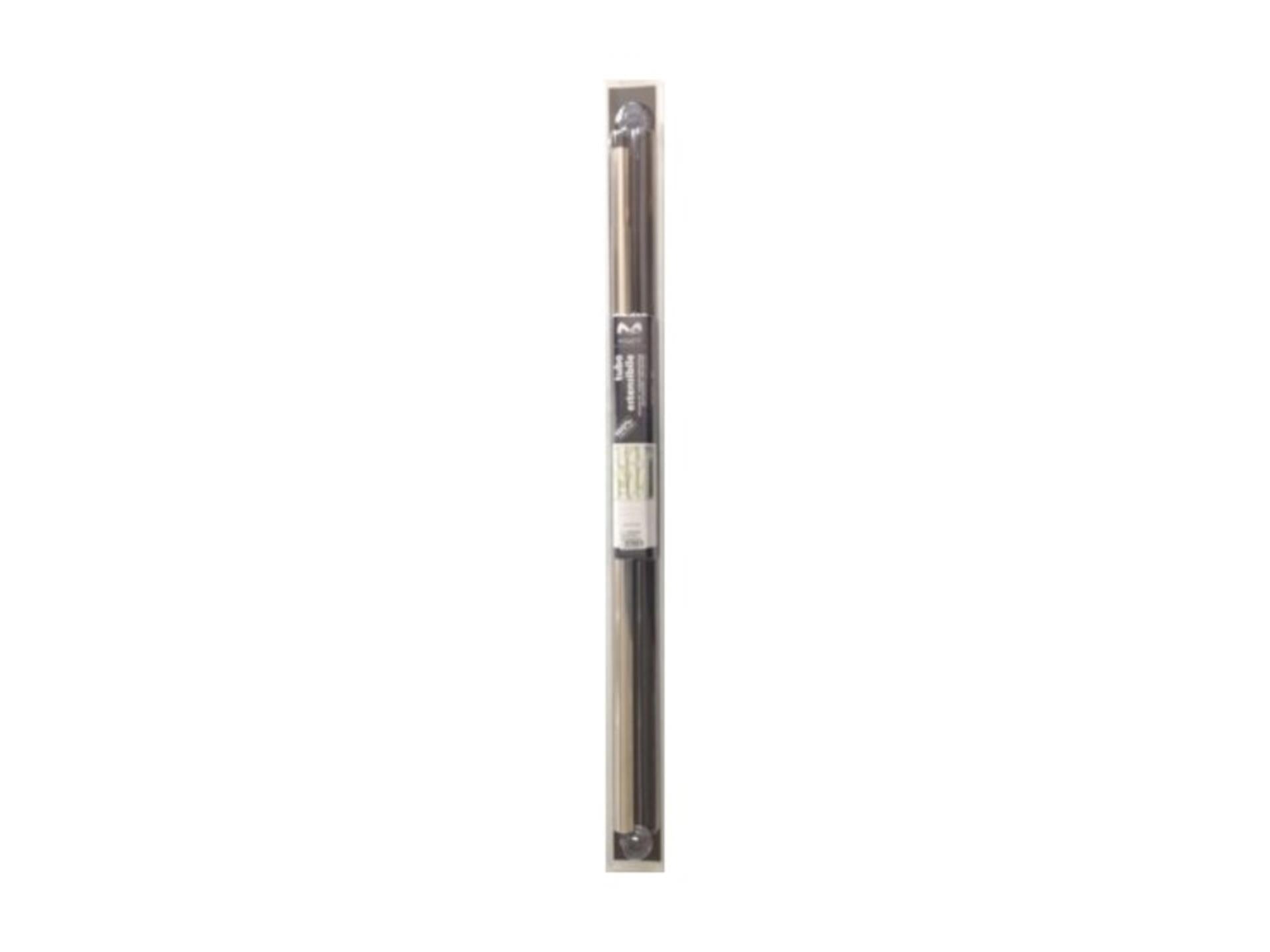 Wicotex tringle de douche tubo 75-135 aluminium