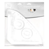 Douceur d'intérieur porte-savon modèle d'angle plastique blanc