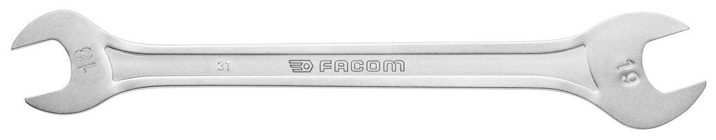 Clé à fourche Facom 16x17 plate