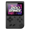Gamebox - console de jeu portable avec 200 jeux - noir