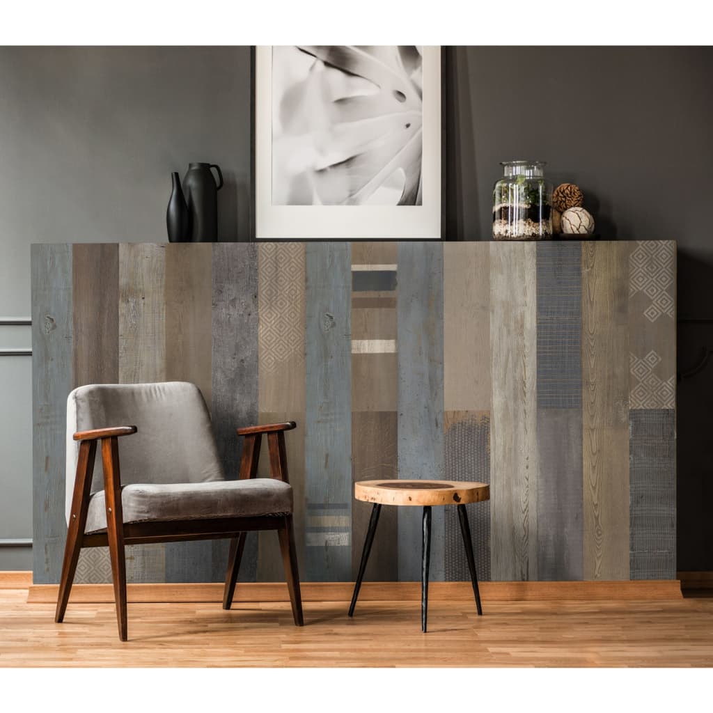 Grosfillex Grosfillex 9 PC Panneau de mur PC 15.4x120 cm Yosemite