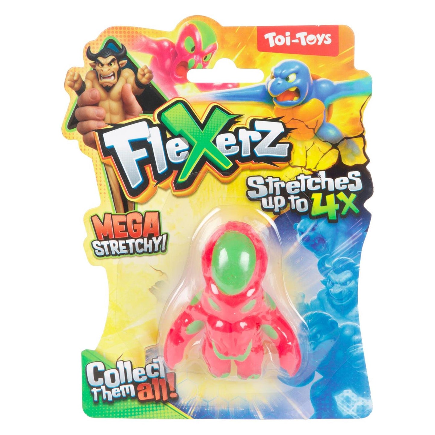 Toi-toys figurine anti-stress flexerz 6cm