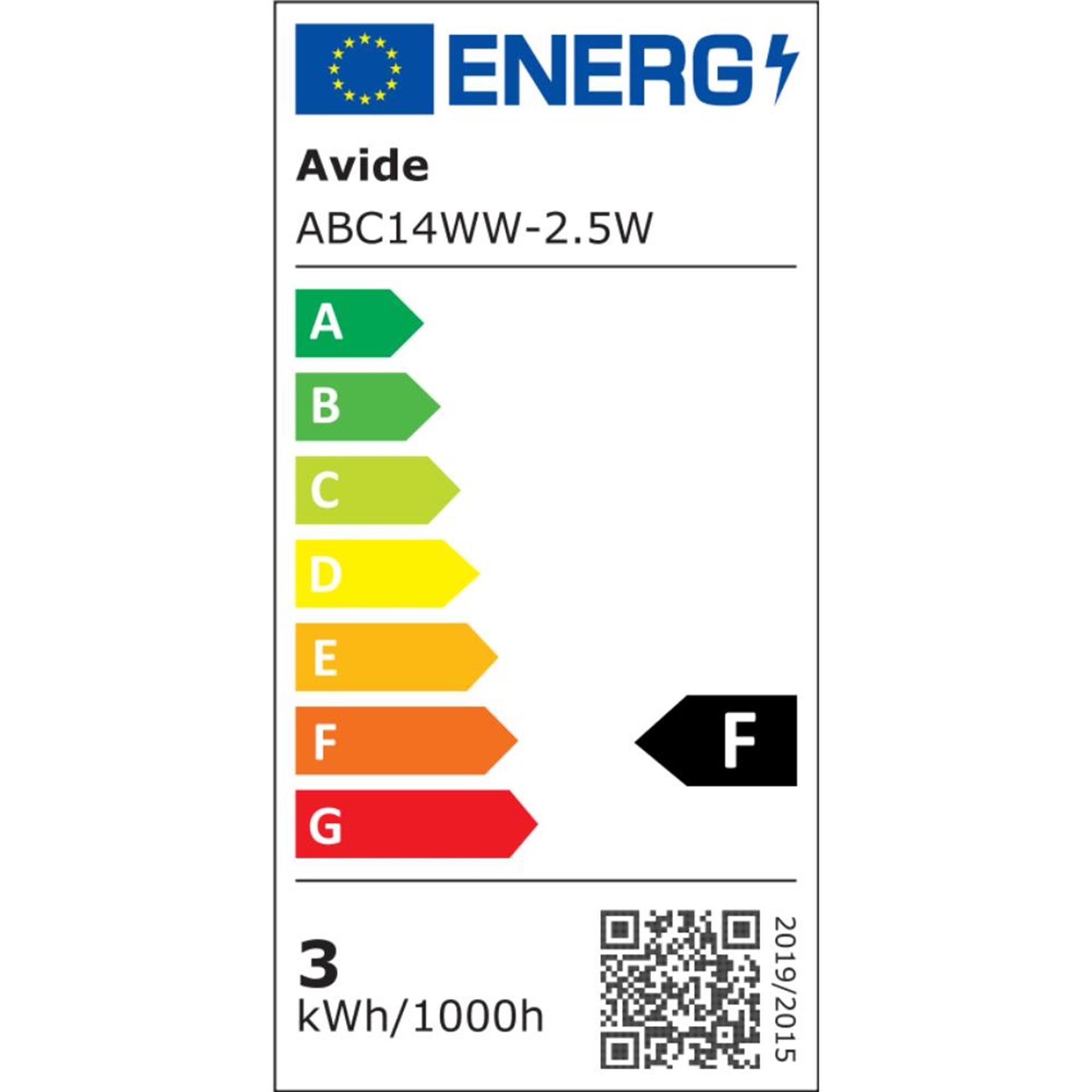 Avide lampe LED E14 4W 3000K WW 320lm