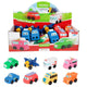 Toi-toys mini voiture douce -dessin animé- 8cm 8ass